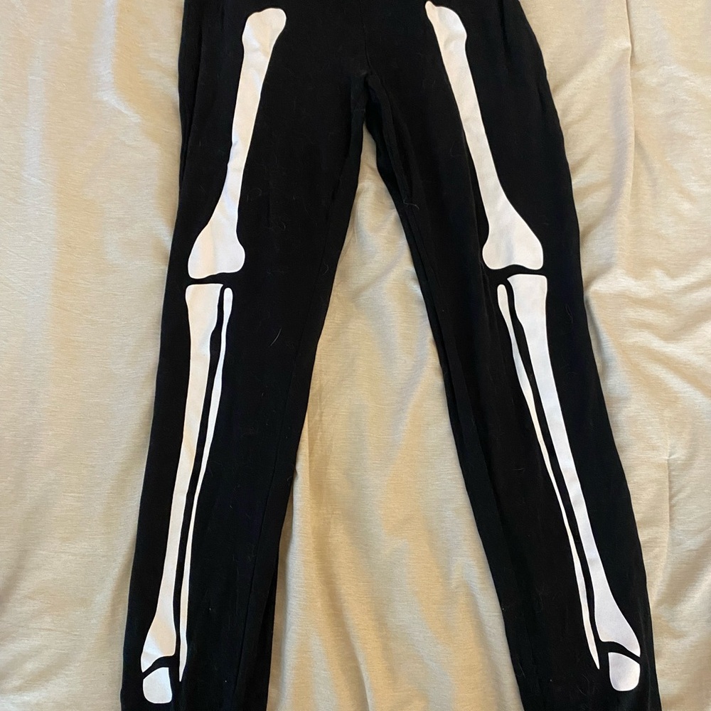 Skeleton Pajama Set Women Size Small - Picture 3 of 6